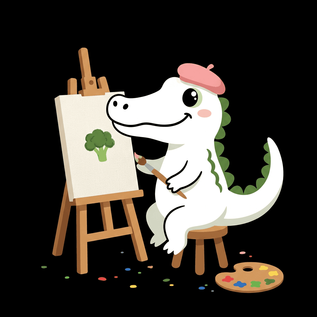 designer brocco-croc vignette