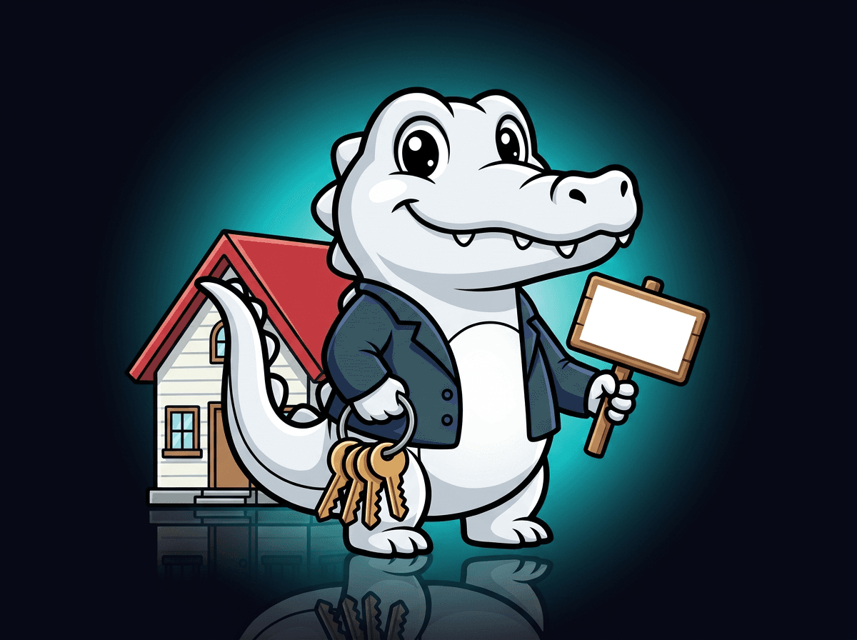 The Brocco croc working as your AI team for real estate agents and brokers