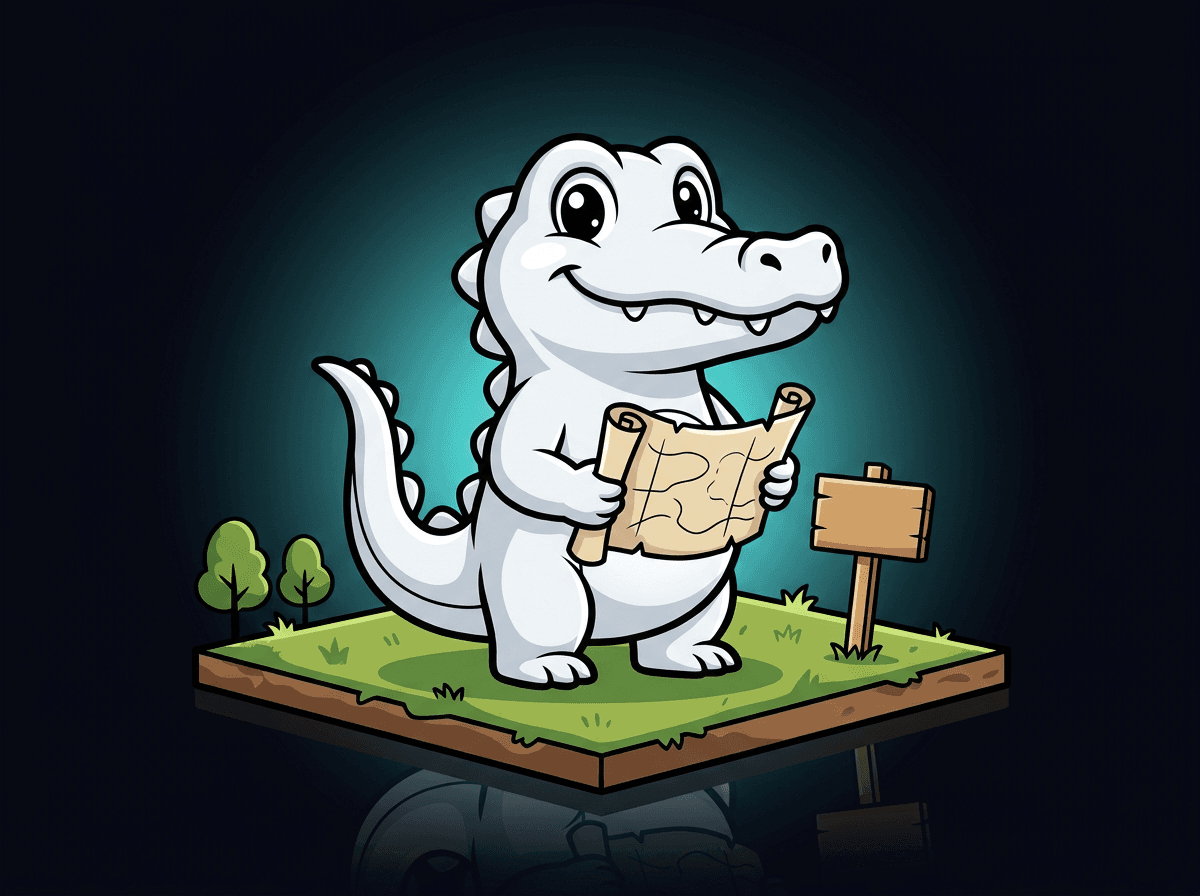 The Brocco croc working as your AI team for land flippers and investors